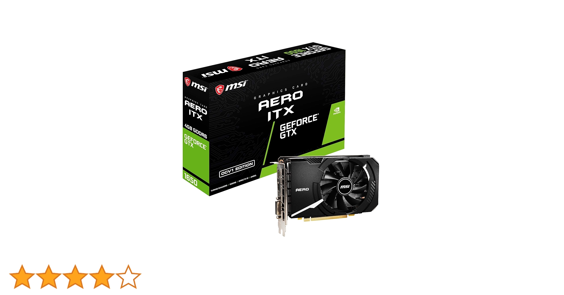 Amazon.in: Buy MSI GeForce GTX 1650 D6 AERO ITX OCV1 Gaming